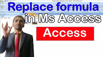 Replace funtion in ms access