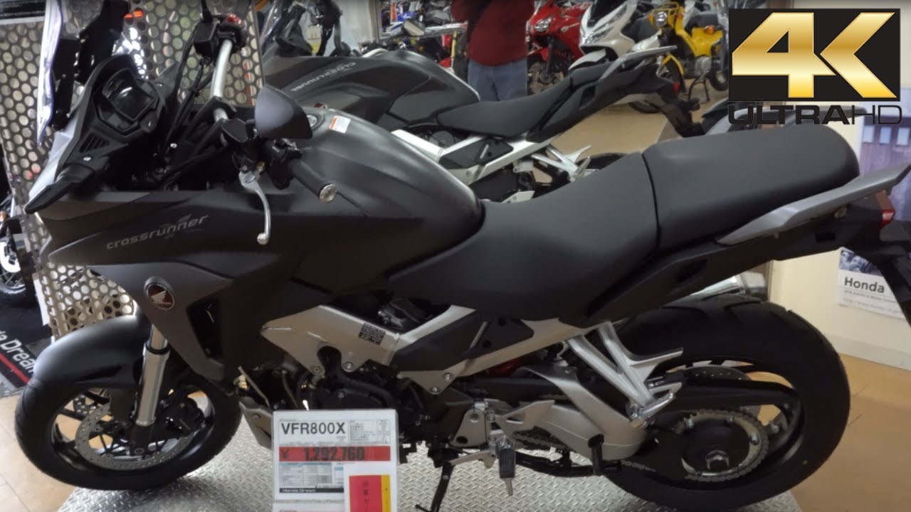 19 Honda Vfr800x Crossrunner Black Edition Review 新型ホンダvfr800xクロスランナー Crossrunner Youtube