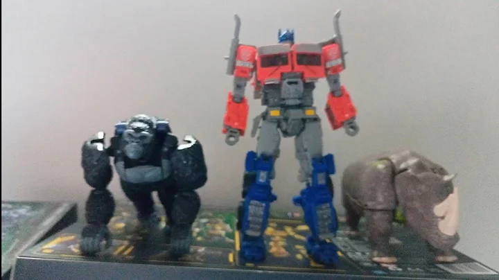 transformers rise of the beast Maximals Autobots Roll out! stop motion scene