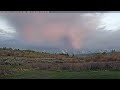 Teton Time Lapse of sunrise viewed from Hatchet Resort on May 24, 2026