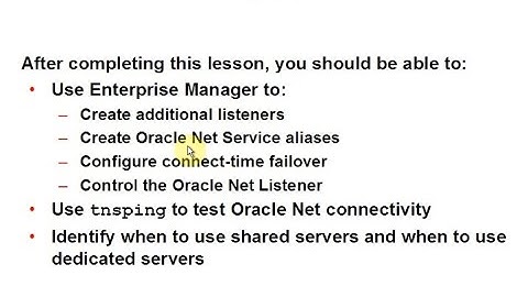 Oracle Net Services
