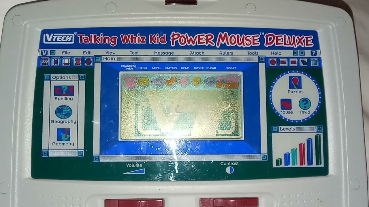 VTech Talking Whiz Kid Power Mouse Deluxe: Power On - Hi! - YouTube