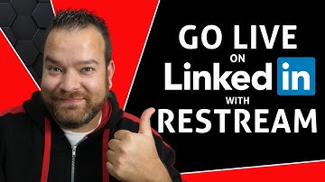 How to Go Live on LinkedIn Live with Restream | King of Video