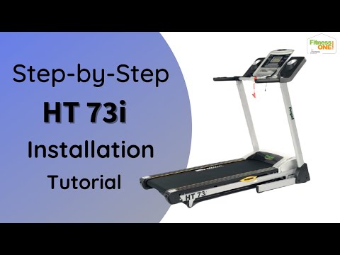 Step-By-Step Guide to Installing Your HT 73i Treadmill - Video Tutorial #howtoinstall HT 73i