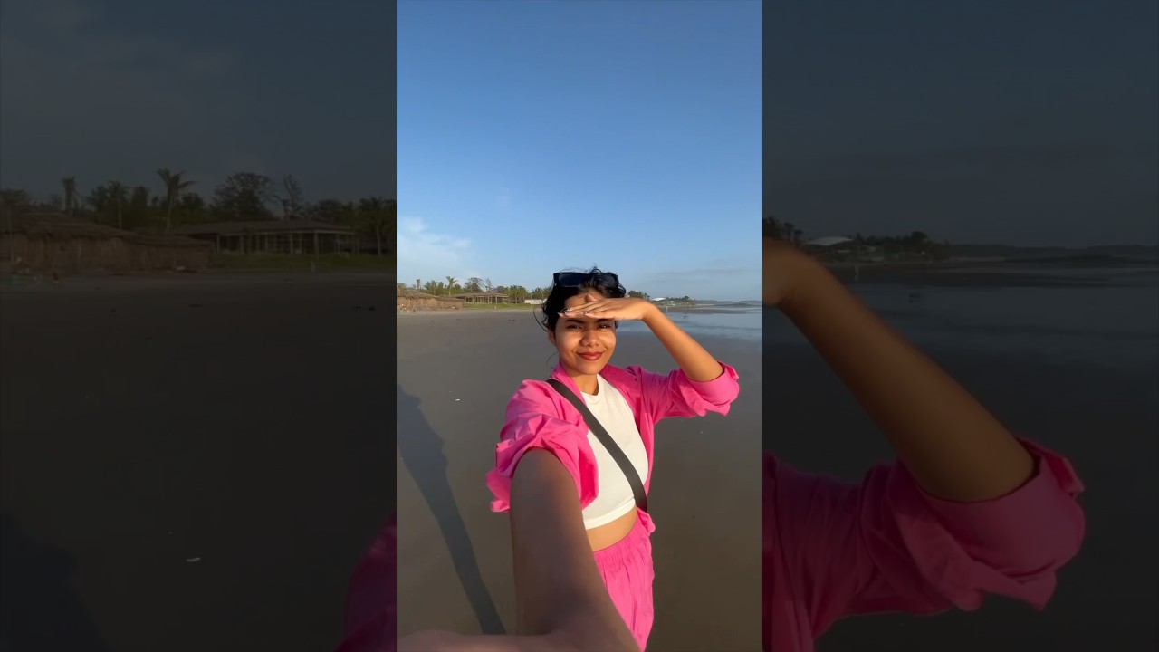 Goa Vlog 🌴 Room Tour, Sunset from Beach & More! 