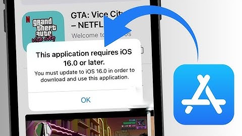 How To Fix This Application Requires iOS 16.0 Or Later