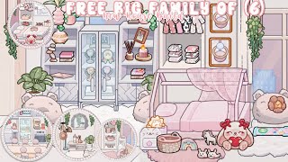 FREE BIG FAMILY (6) 2 FLOOR NEW HOUSE BUILD || AVATAR WORLD || #avatarworld #pazu #avatarstory 
