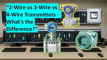 2-wire vs 3-wire vs 4-wire Transmitter - What