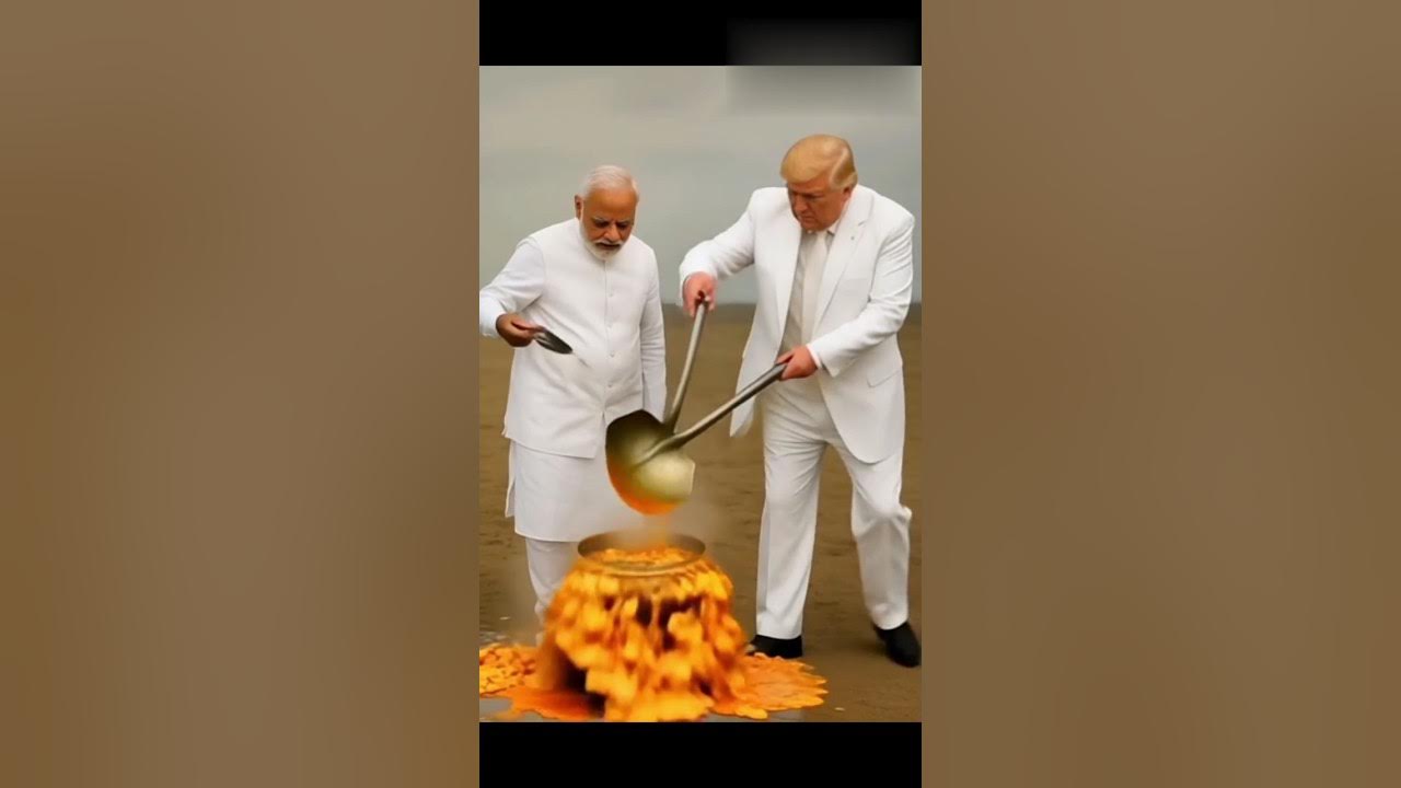 Modi Cooks A Tariff While Trump Watches In Shock! | Political Satire #funny #trump #memes Modi Cooks A Tariff While Trump Watches In Shock! | Political Satire #funny #trump #memes