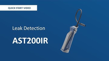 Video di avvio rapido INFICON AST200IR