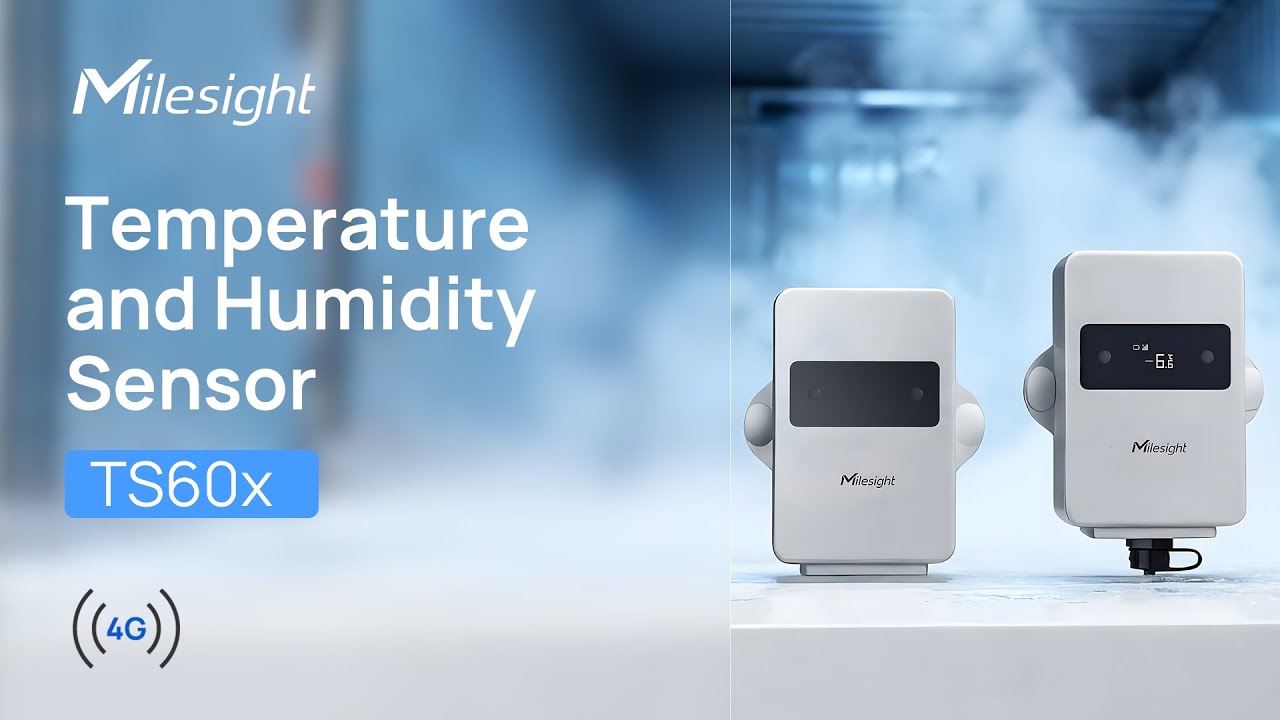 TS60x Cold Chain Temperature Monitoring Sensor - YouTube