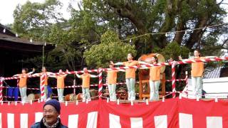 第35回　白鳥神社 節分祭 ジャズダンス①　2012.1.29