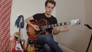 Sweep Picking and Pull Offs Etude over the Augmented Scale Ex9