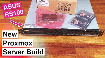 Building My New Proxmox Server! - ASUS RS100-E10-PI2