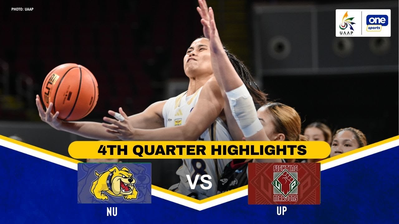 NU vs. UP | 4TH QUARTER HIGHLIGHTS | UAAP SEASON 88 WOMEN’S BASKETBALL ...