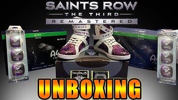 Saints Row Heyday Sneakers & AR40 Headset Unboxing