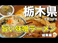 栃木県で食べた味噌ラーメン総集編【日光市/宇都宮市/さくら市/矢板市/那須烏山市/上三川町】