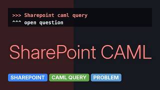 Sharepoint: CAML Query on Person field type (2 Solutions!!)