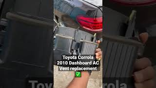 Download Lagu Toyota Corrola 2010 Dashboard Ac vent replacement. MP3