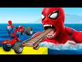 الرجل العنكبوت انقاذ باتمان Spider-Man Rescue batman vs iron man vs venom funny Game GTA 5 superhero
