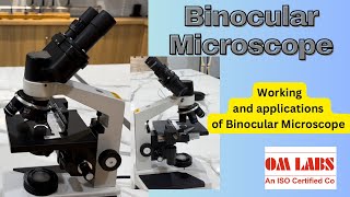 Binocular Microscope | working of binocular microscope | omlabs #biology #generalknowledge #amazing