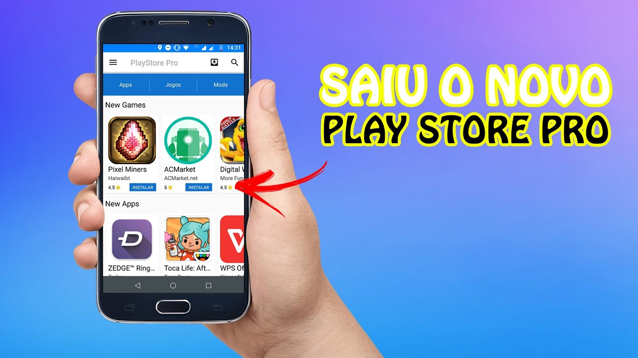 Play Store Pro 13.3.4 APK Download grátis