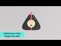 Stylized Low-Poly Onigiri Rice Ball