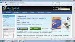 Text Speaker - Turn Text Documents Into MP3 Audio
