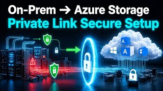 How to Route On Premises Traffic to Azure Storage Using Private Link Safely