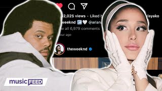 The Weeknd TEASES Exciting New Ariana Grande Project!