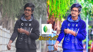 Snapseed color grading editing in telugu | By prasads Arts