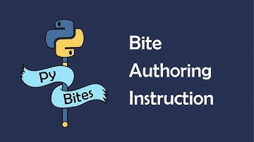 How to author a Bite exercise for the PyBites platform