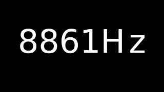 Speaker Sound Test 8861Hz | Speaker cleaner sound