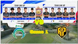 MUST Watch!! Chaknu's Comeback Day 2. Omega vs AP.Bren Game 1 - MPL PH Filipino Season 13 Week 6