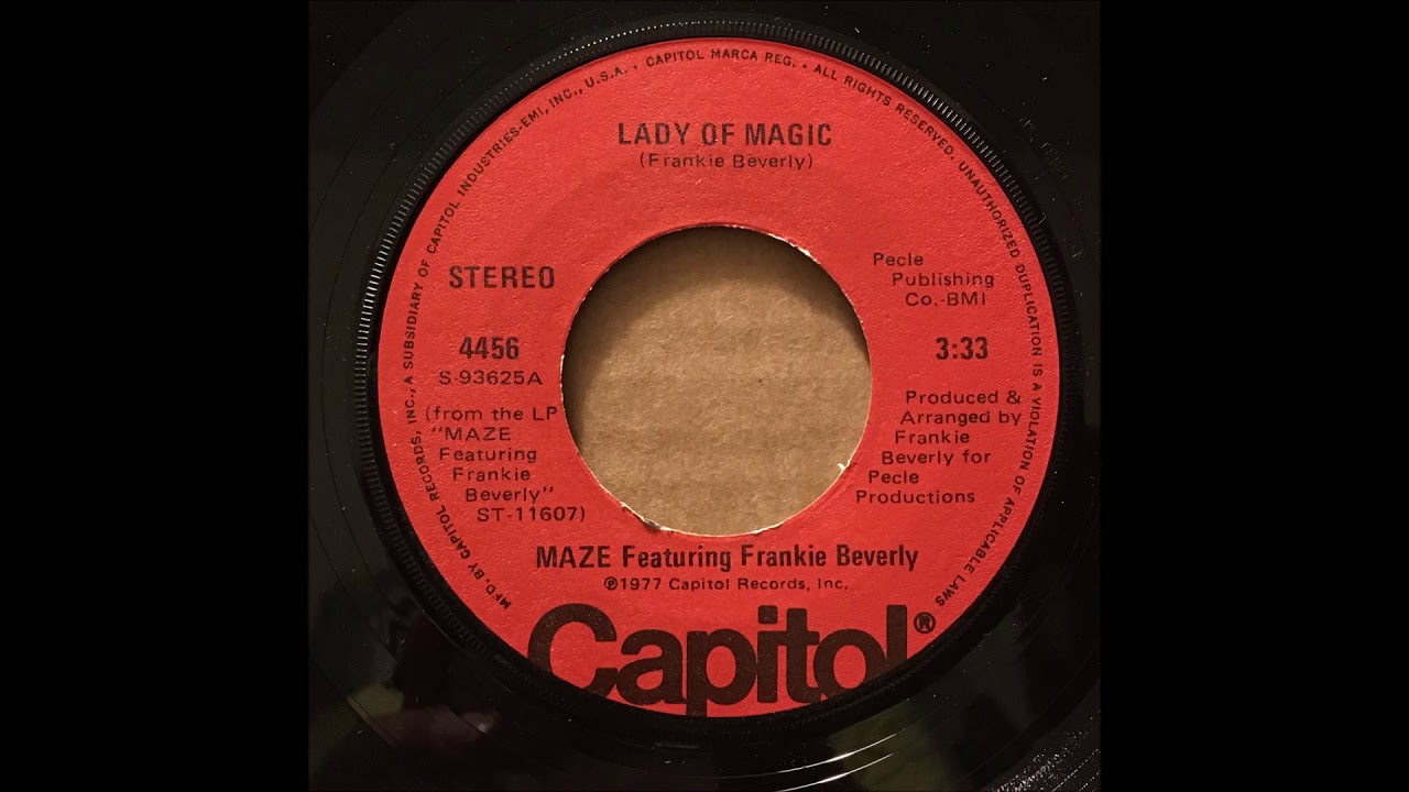 MAZE feat FRANKIE BEVERLY ♪LADY OF MAGIC♪ YouTube