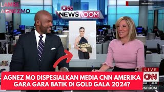 Masuk CNN Dunia, AGNEZ MO Diprioritaskan Media Dunia! Karena Batik Yang Dikenakan Artis Amerika Ini?