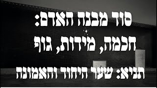 תניא - שער היחוד והאמונה - פרק ח - מחשבה ורגשות כנשמה לגוף