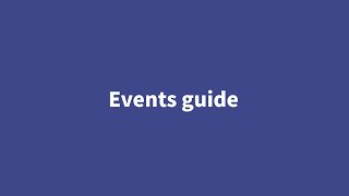 Associative Swipe - events guide screenshot 1