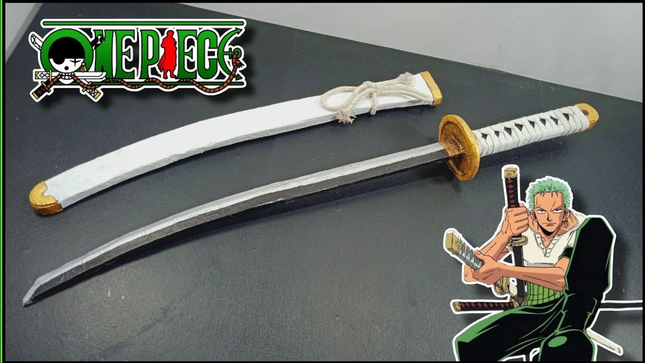 How to make a Zoro Enma Sword out of paper \ One Piece \ Zoro enma sword 