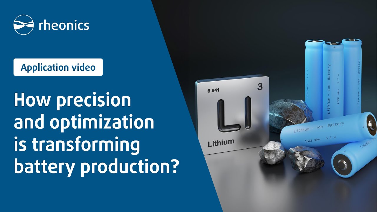 How precision and optimization can transform battery production? - YouTube