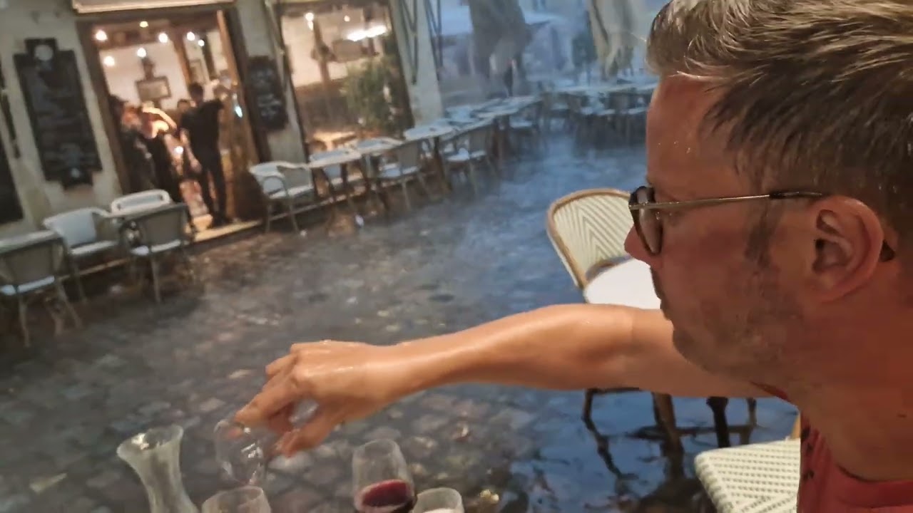 Onweer on Frankrijk. 29-07-2024