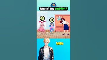 Who is the culprit ?   #riddlechallenge #riddleoftheday #brainteasers #enigma #shorts