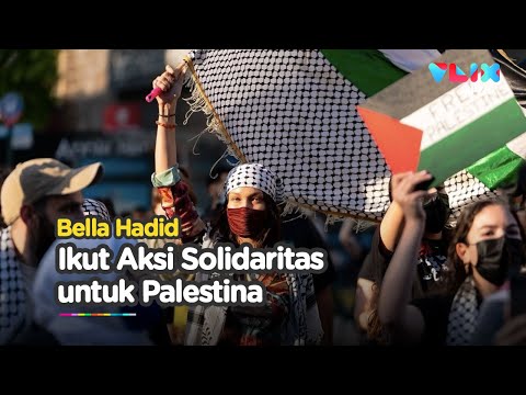 Bella Hadid Ikut Aksi Dukung Palestina, Berunjuk Rasa di Jalanan New York