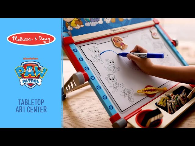 Melissa & Doug - Paw Patrol Tabletop Art Center