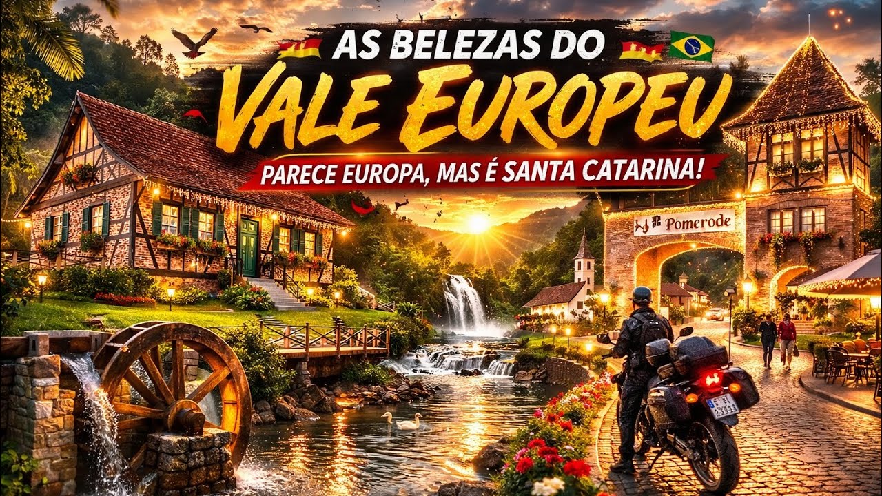 Descobrimos um pedacinho da Europa de moto 🏍 - YouTube