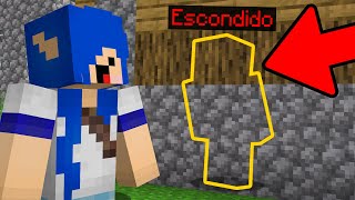 Usei X-RAY para ROUBAR NO ESCONDE ESCONDE (minecraft)