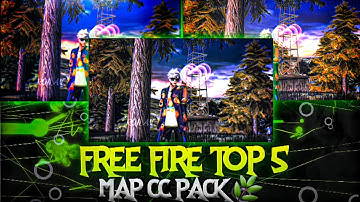 FREE FIRE NEW MAP CC 🌿 XML PACK 💓 FF TOP 5 MAP CC #freefire #mapcc #ccxml #ff #eron #lobbycc