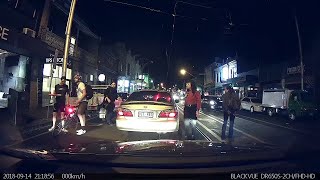 Pedestrian and Cyclist Collide || ViralHog