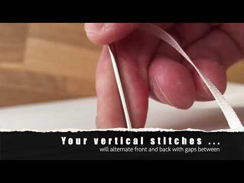 Japanese Stab Binding  - refilling your ribbon-bound guest book