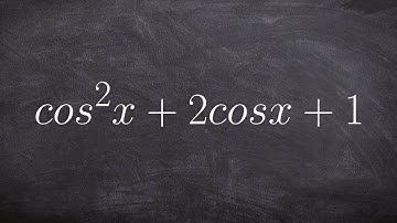 Simplifying a trigonometric expression by factoring